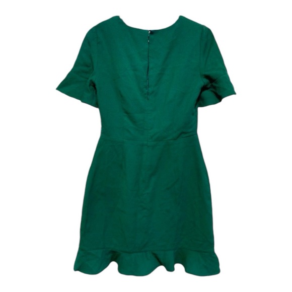 Green textured Oasis Dress - Picture 2 of 6